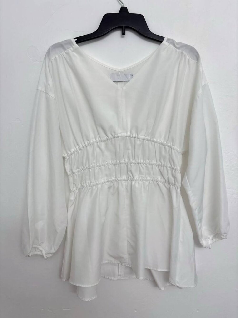 White Long Sleeve Blouse